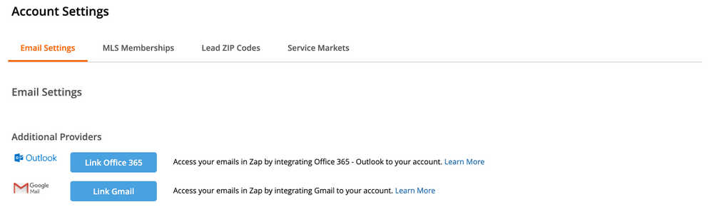 how to link two email accounts in outlook
